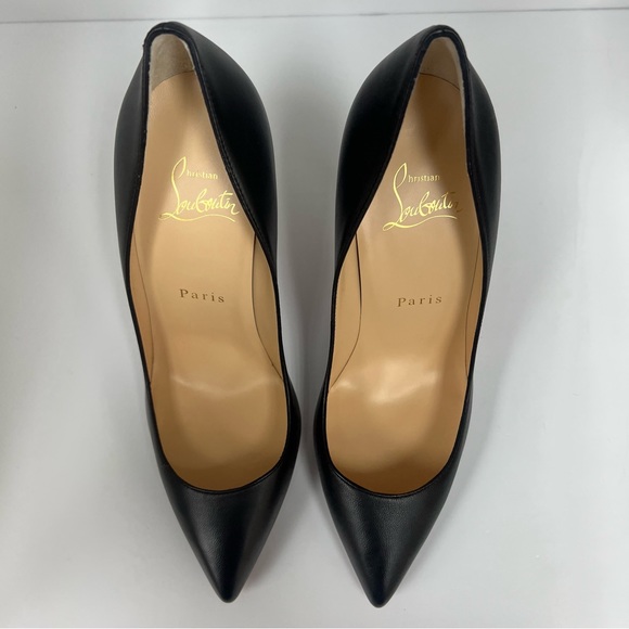 Christian Louboutin Pigalle Plato 100 Patent Leather Pumps - Picture 6 of 15